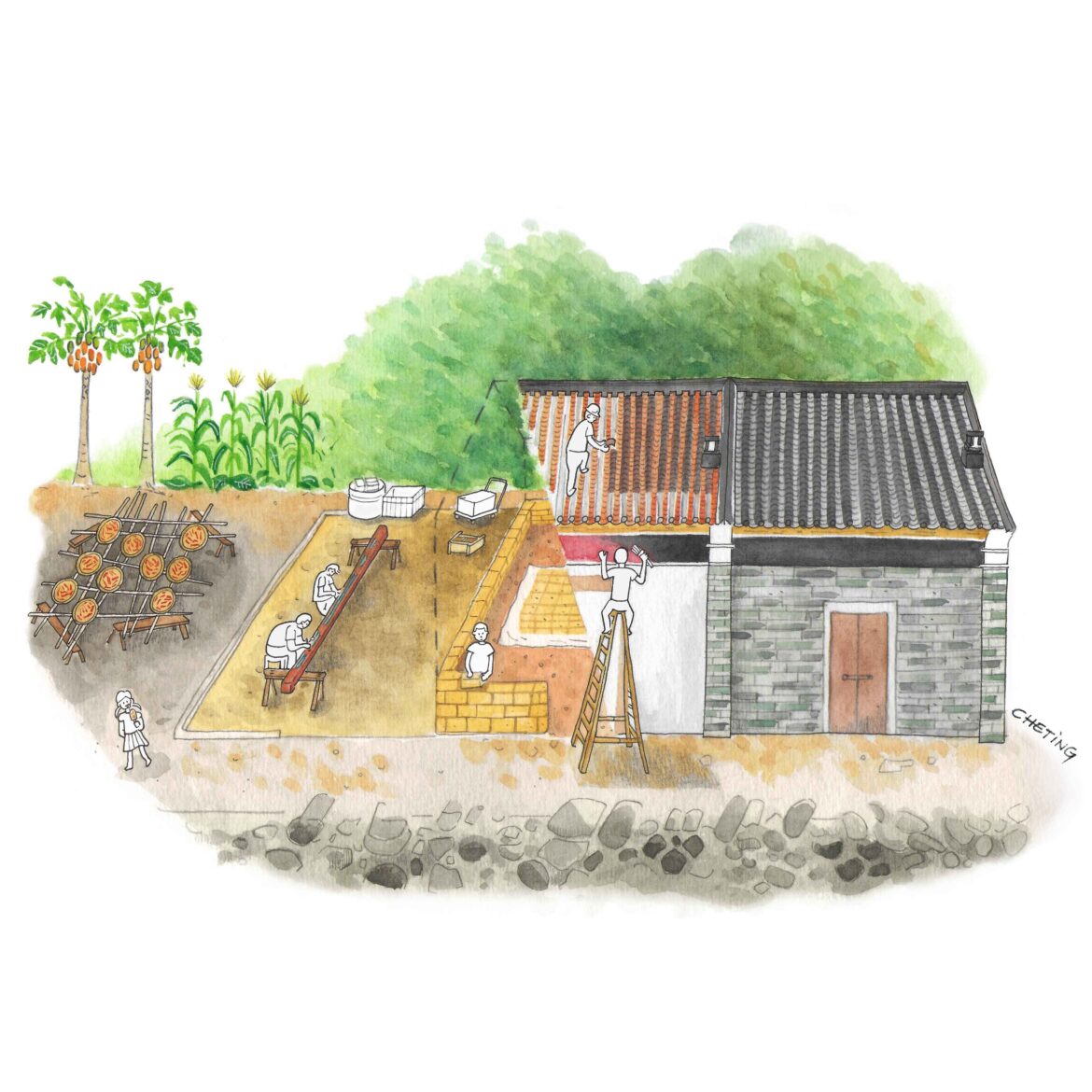 Lai Chi Wo Traditional craftmanship