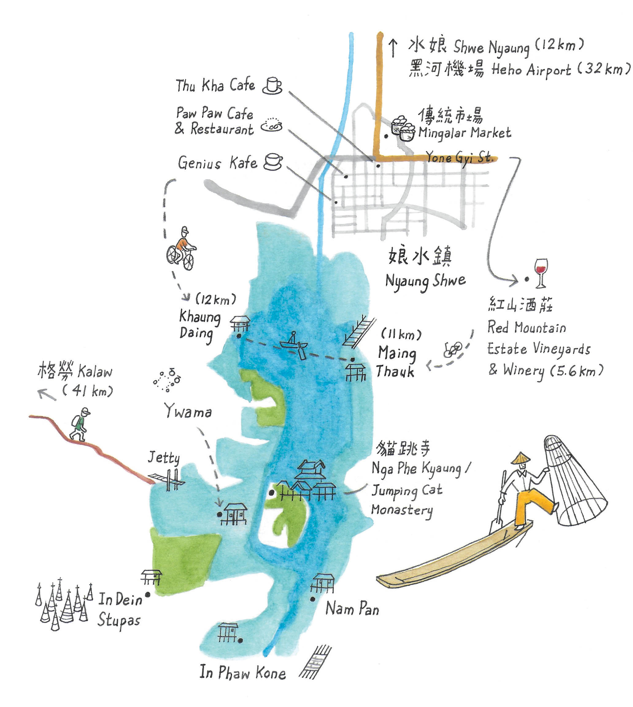 Travel Trilogy visual maps