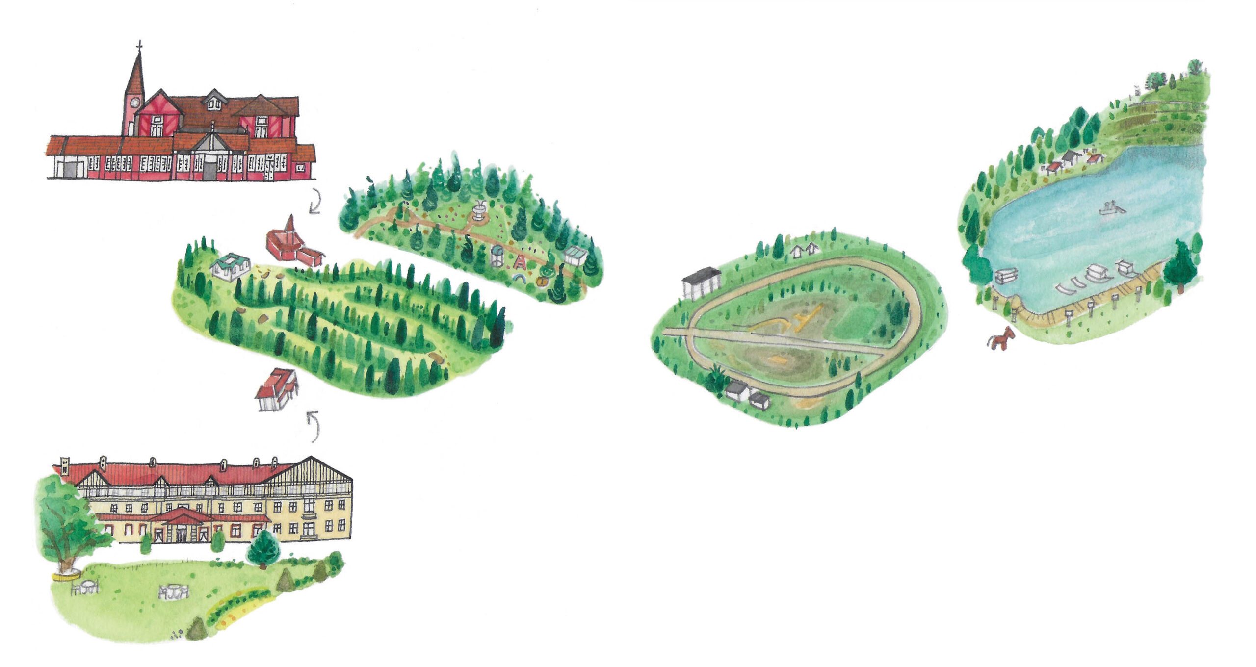 Travel Trilogy visual maps