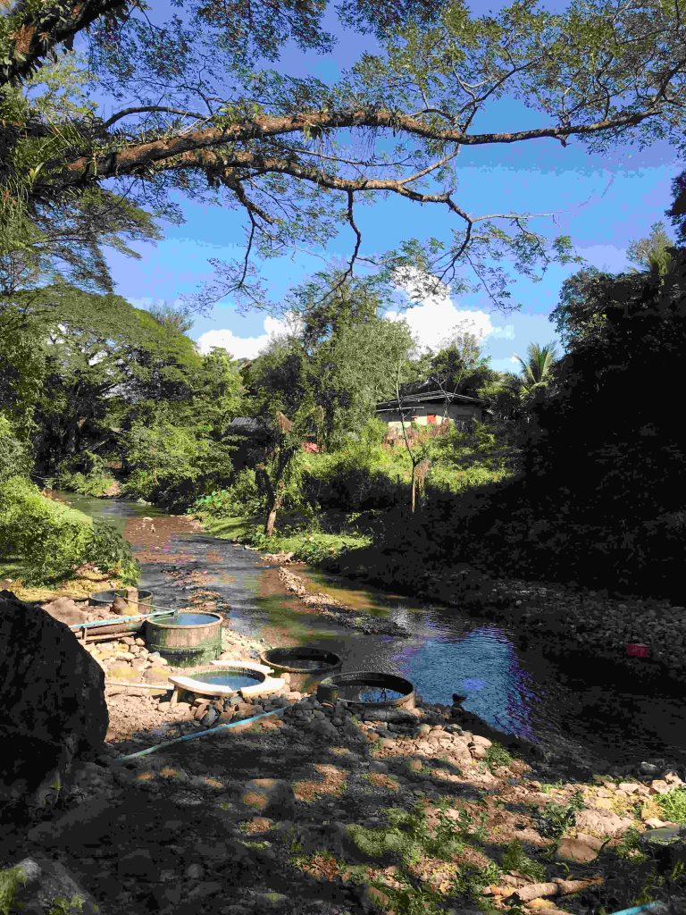 Family Trip in Northern Thailand -Hotspring