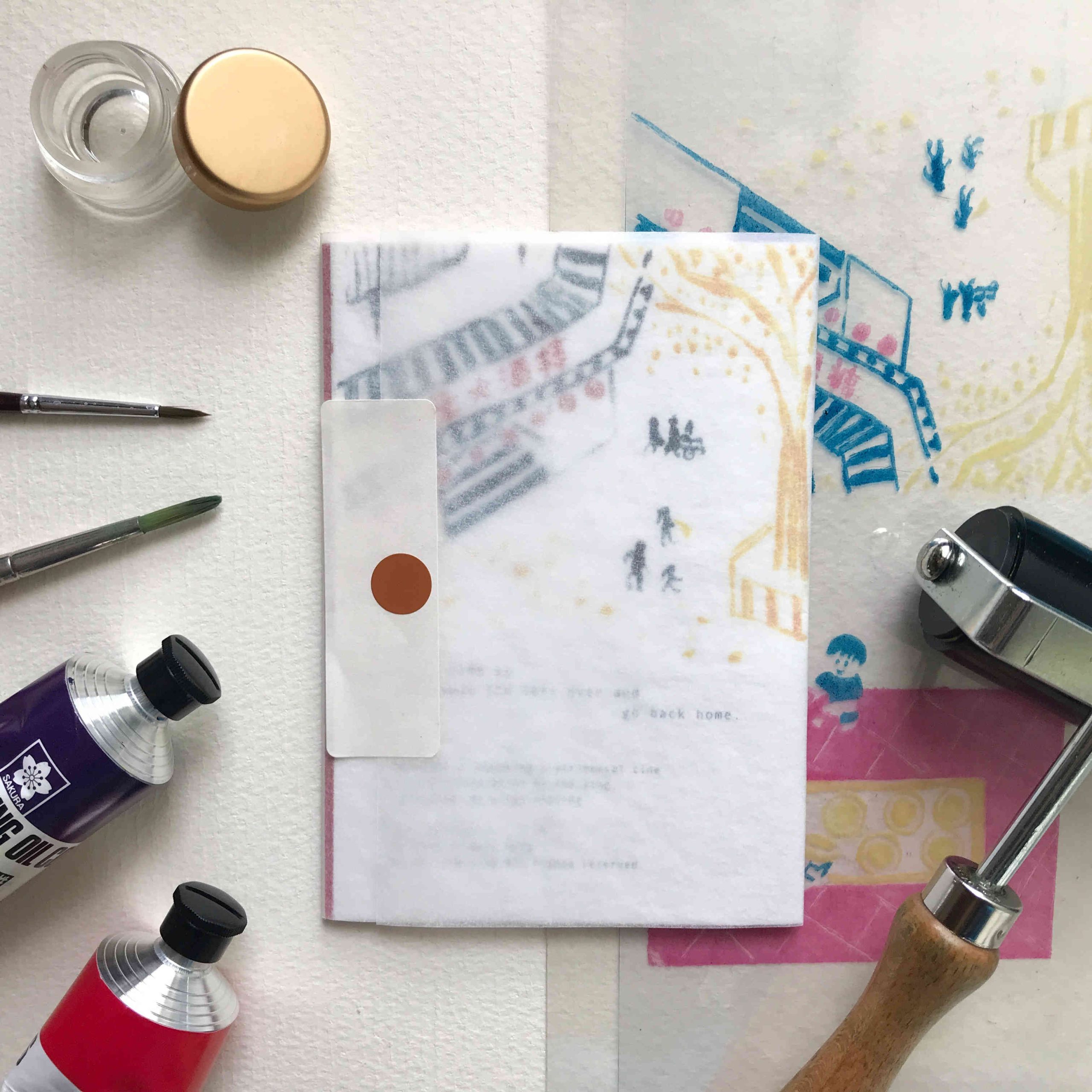 An old day in Hong Kong - back