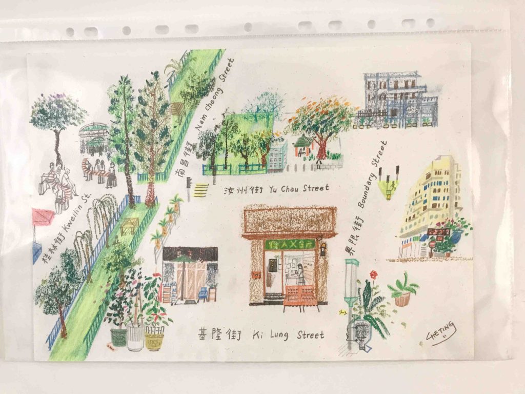 greenery - sham shui po map
