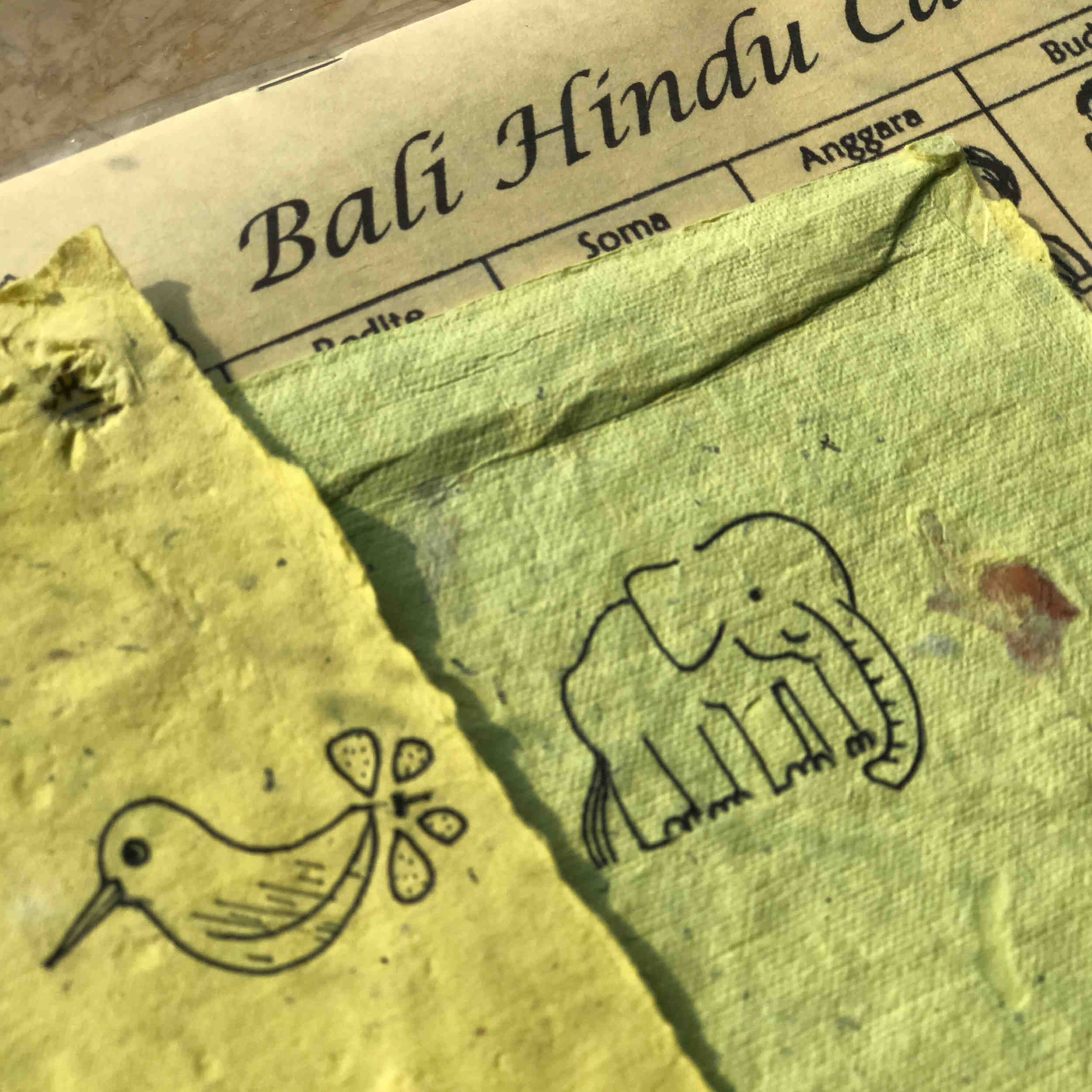 Inside Out, Ubud Bali - Doodle on Bali handmade paper