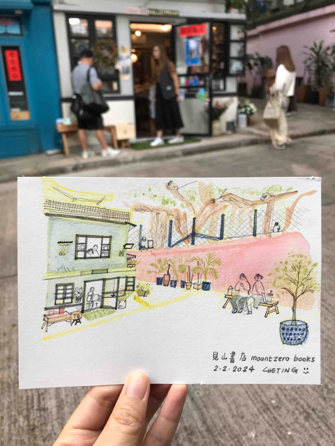 Mount Zero Books_urban sketching 01