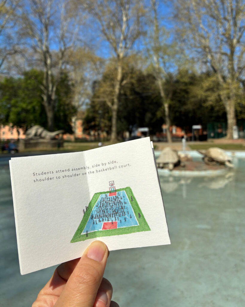 In a Small Small City_basketball court